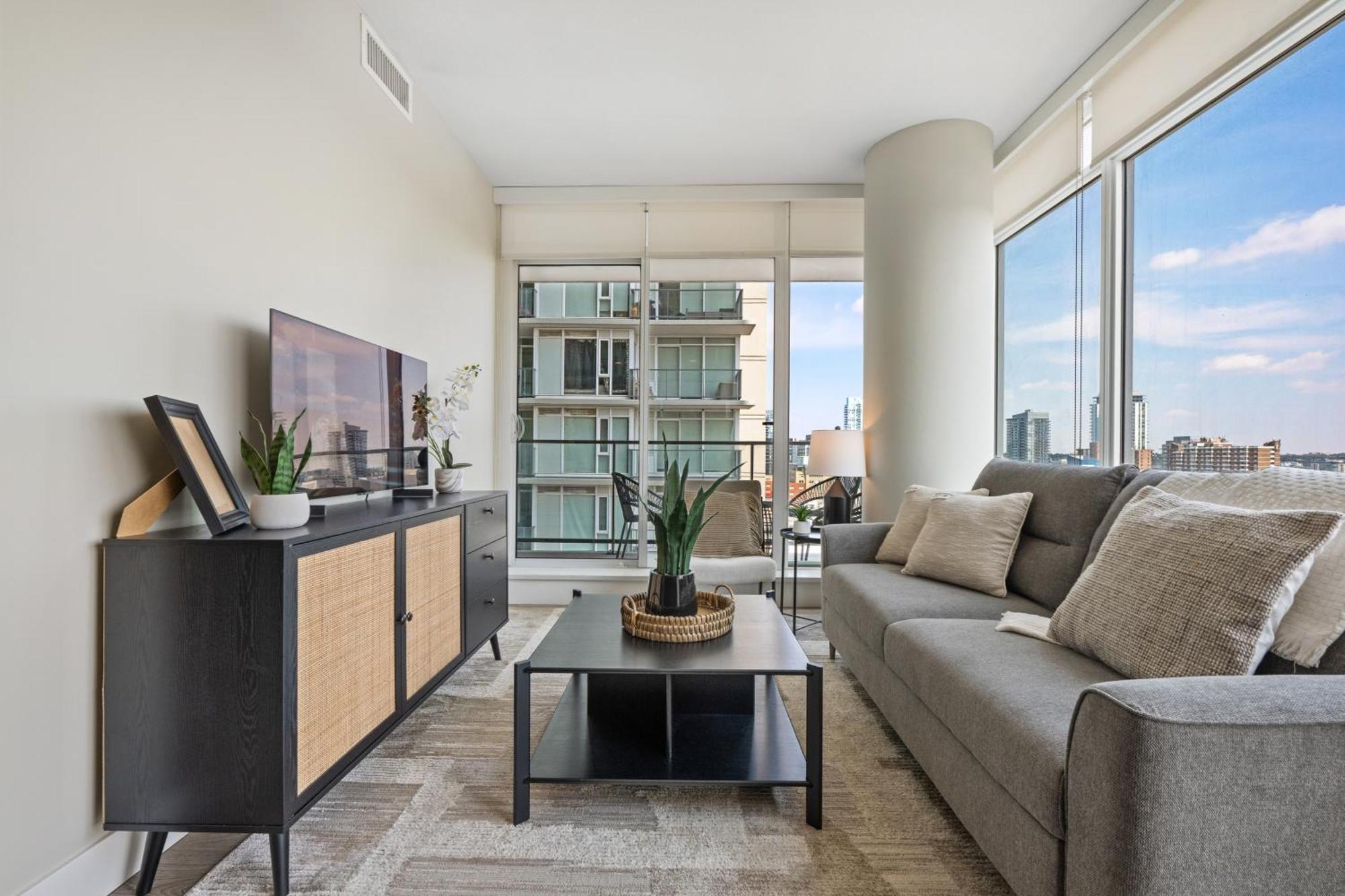 Modern Suite Calgary Downtown 5 Min Walk Stampede Exteriér fotografie