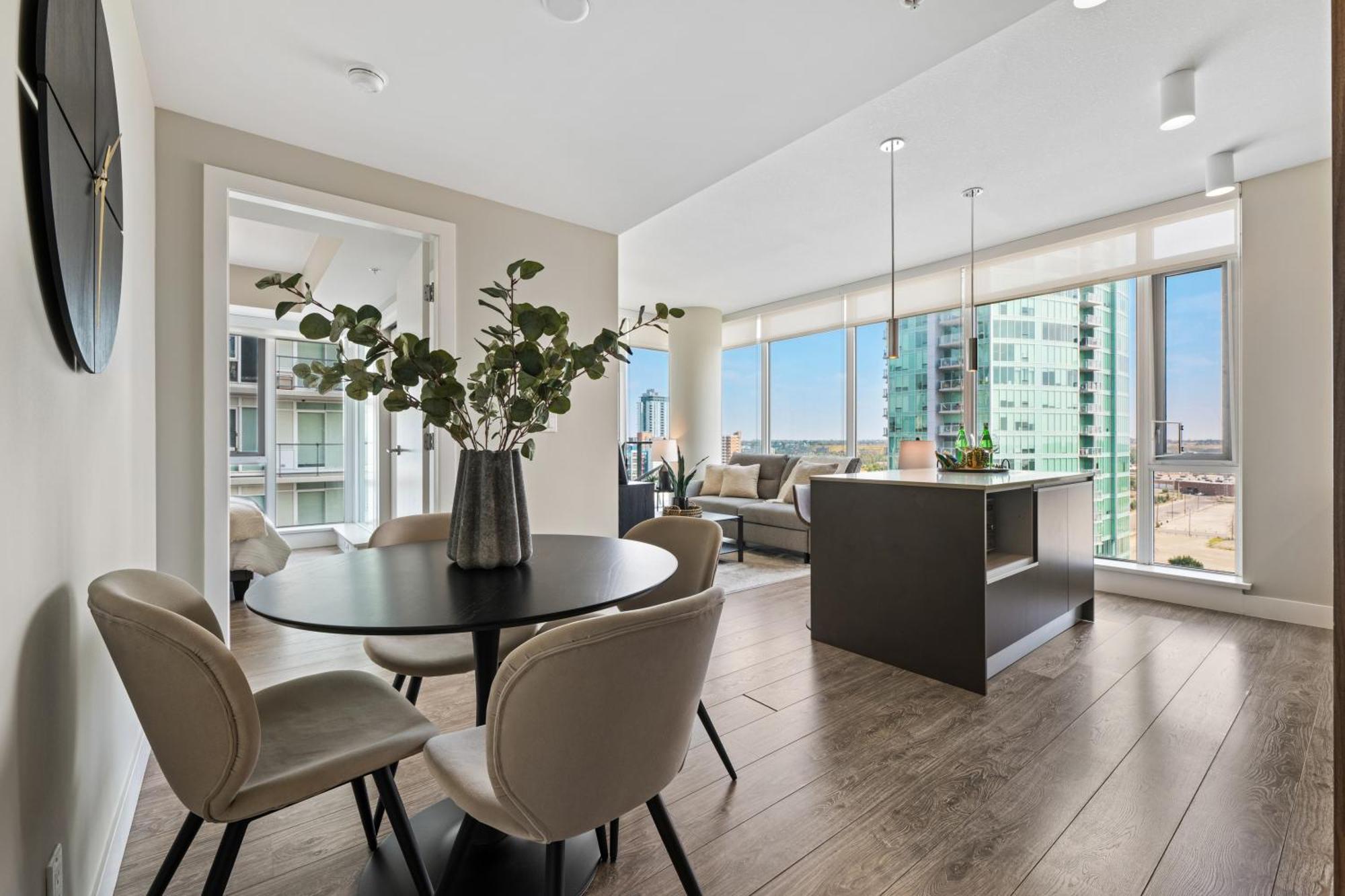 Modern Suite Calgary Downtown 5 Min Walk Stampede Exteriér fotografie