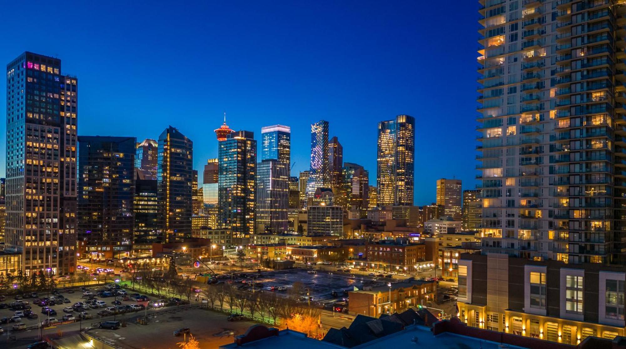 Modern Suite Calgary Downtown 5 Min Walk Stampede Exteriér fotografie