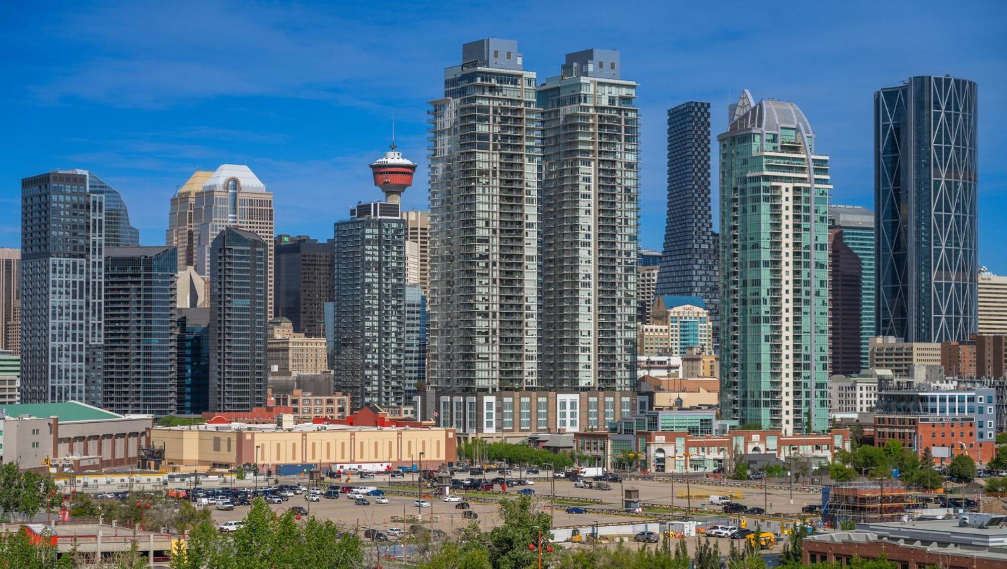 Modern Suite Calgary Downtown 5 Min Walk Stampede Exteriér fotografie
