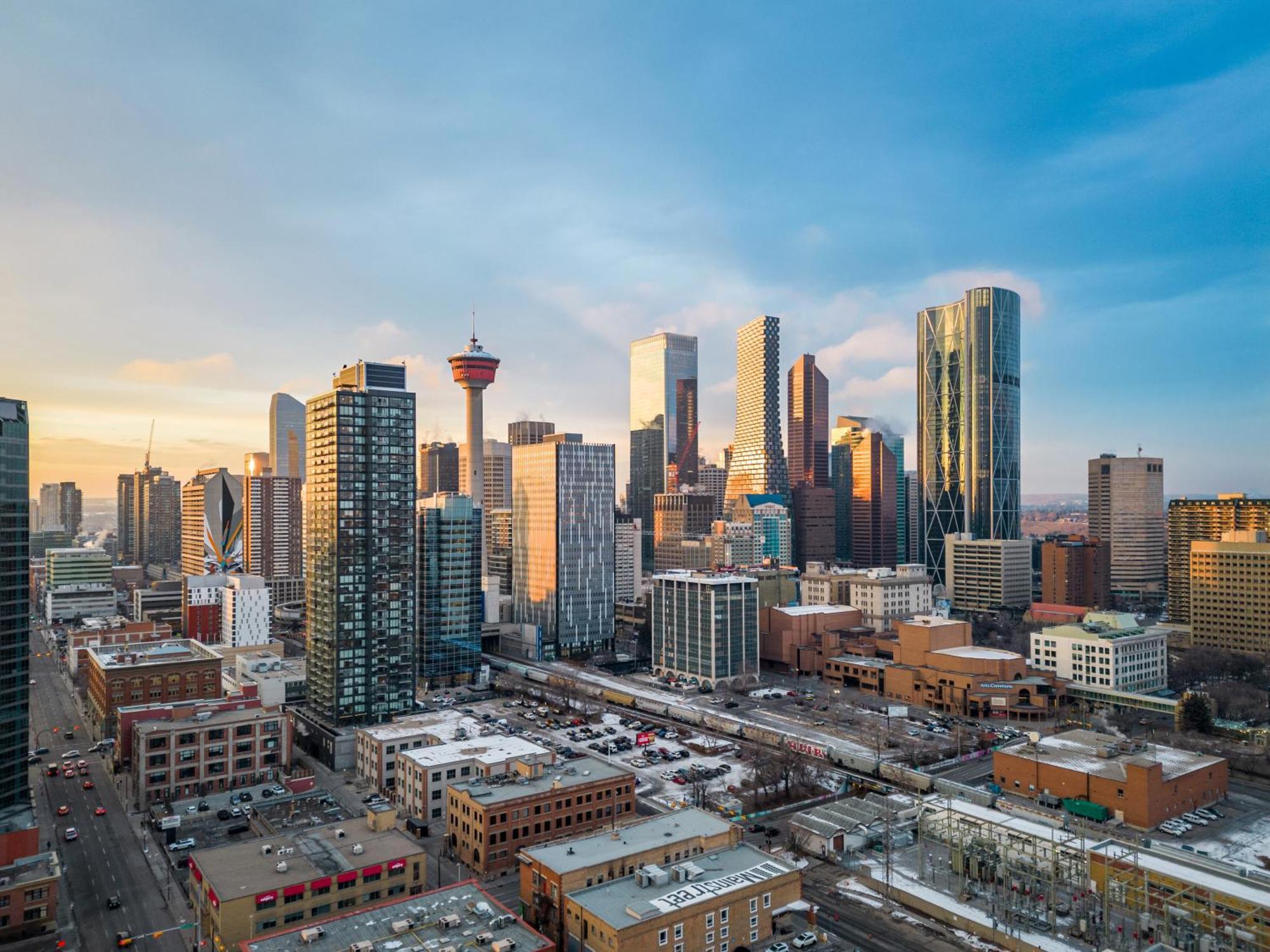 Modern Suite Calgary Downtown 5 Min Walk Stampede Exteriér fotografie
