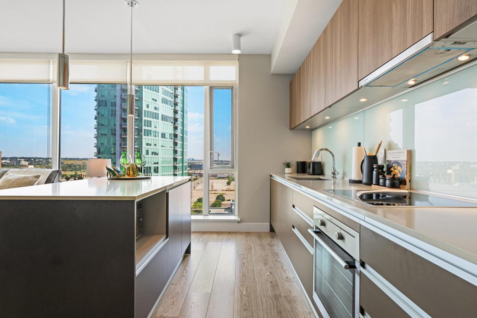 Modern Suite Calgary Downtown 5 Min Walk Stampede Exteriér fotografie